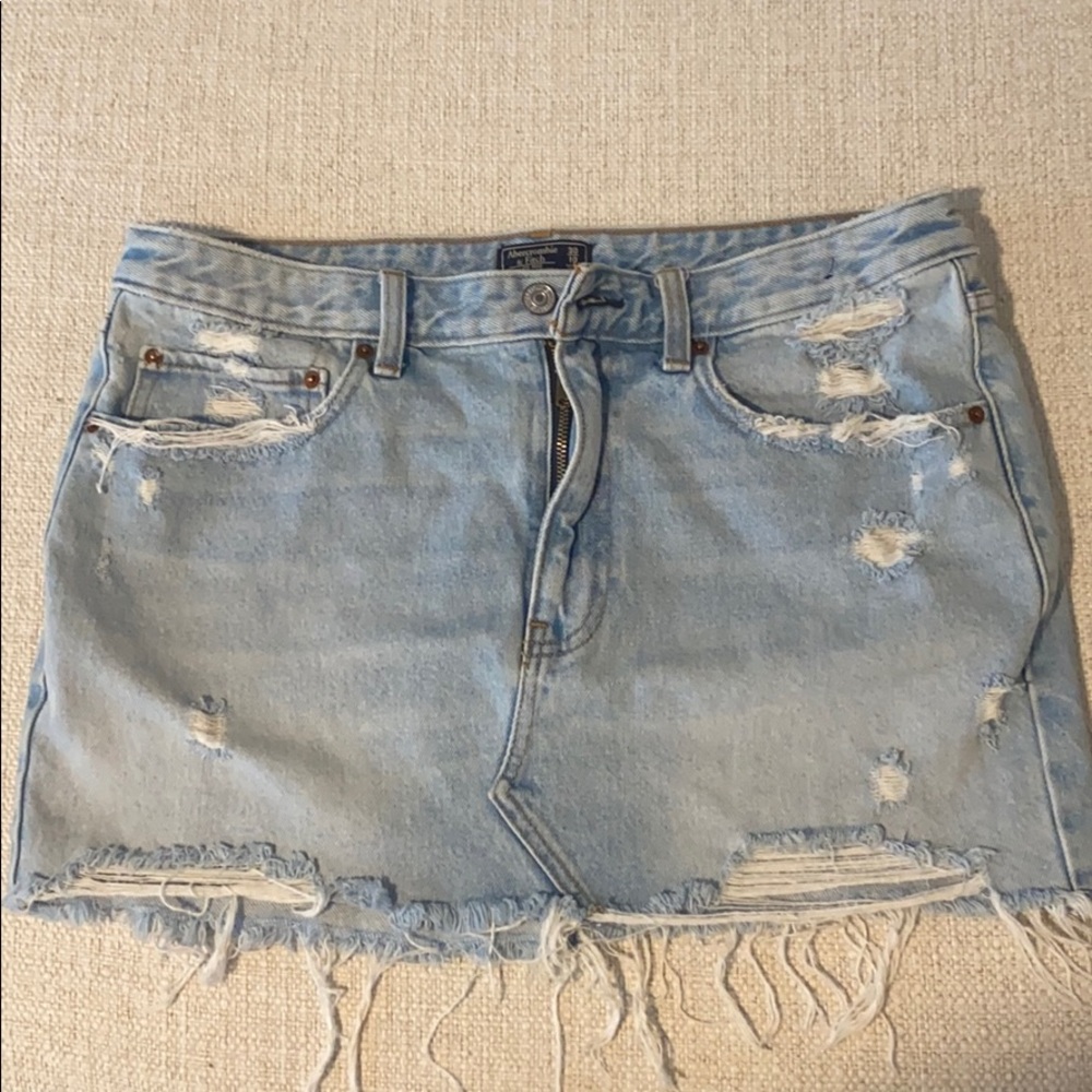 Abercrobmie & Fitch Jean Skirt